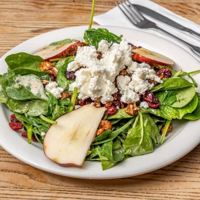 Baby Spinach Salad.