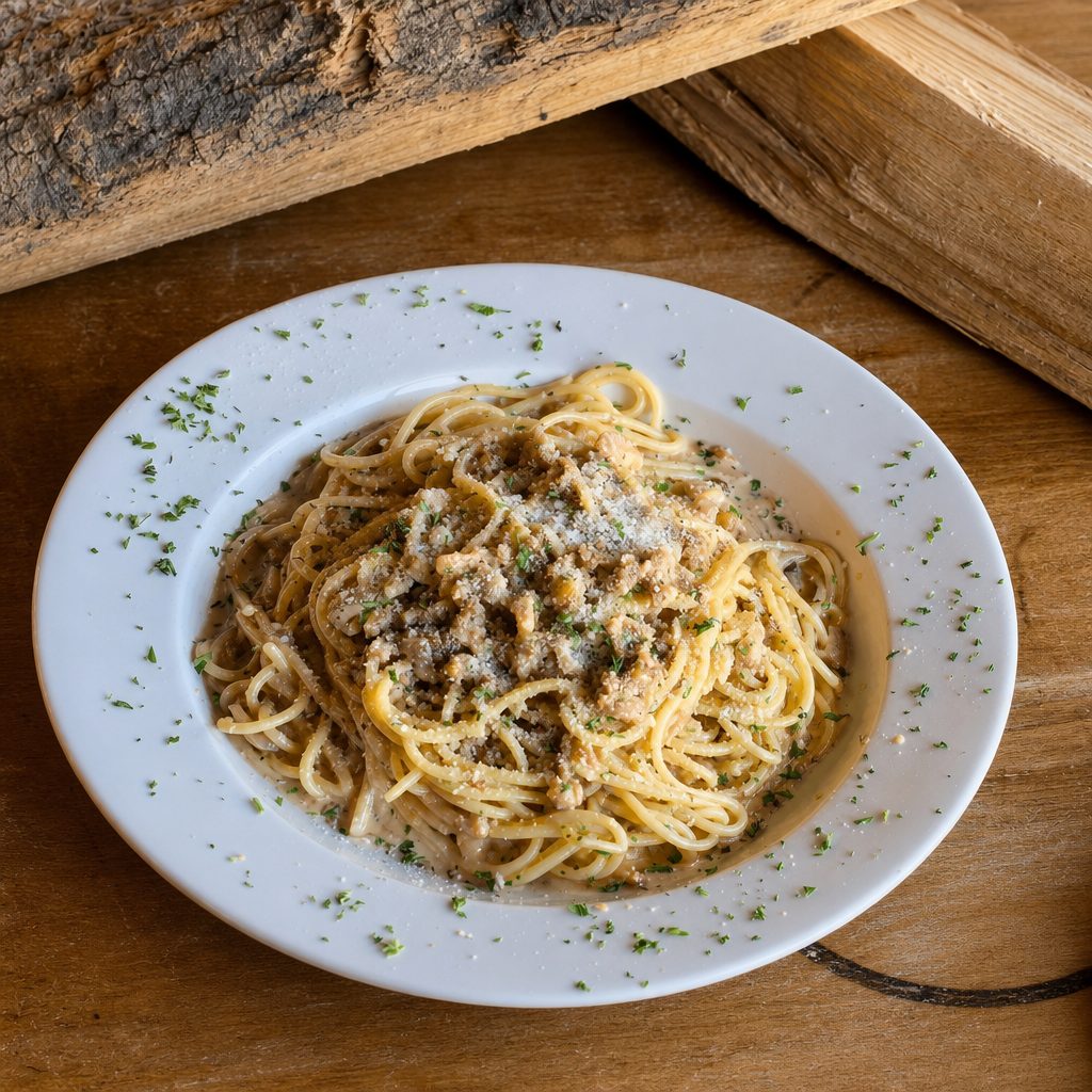 🍝 Pasta alla Carbonara.