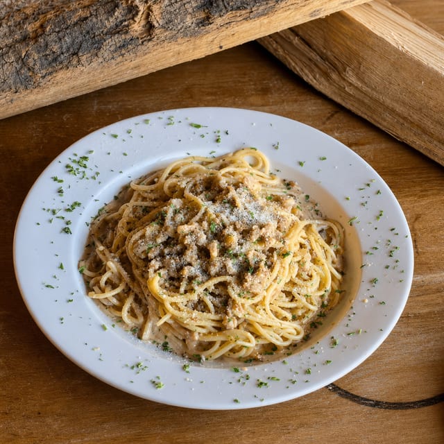 🍝 Pasta alla Carbonara.