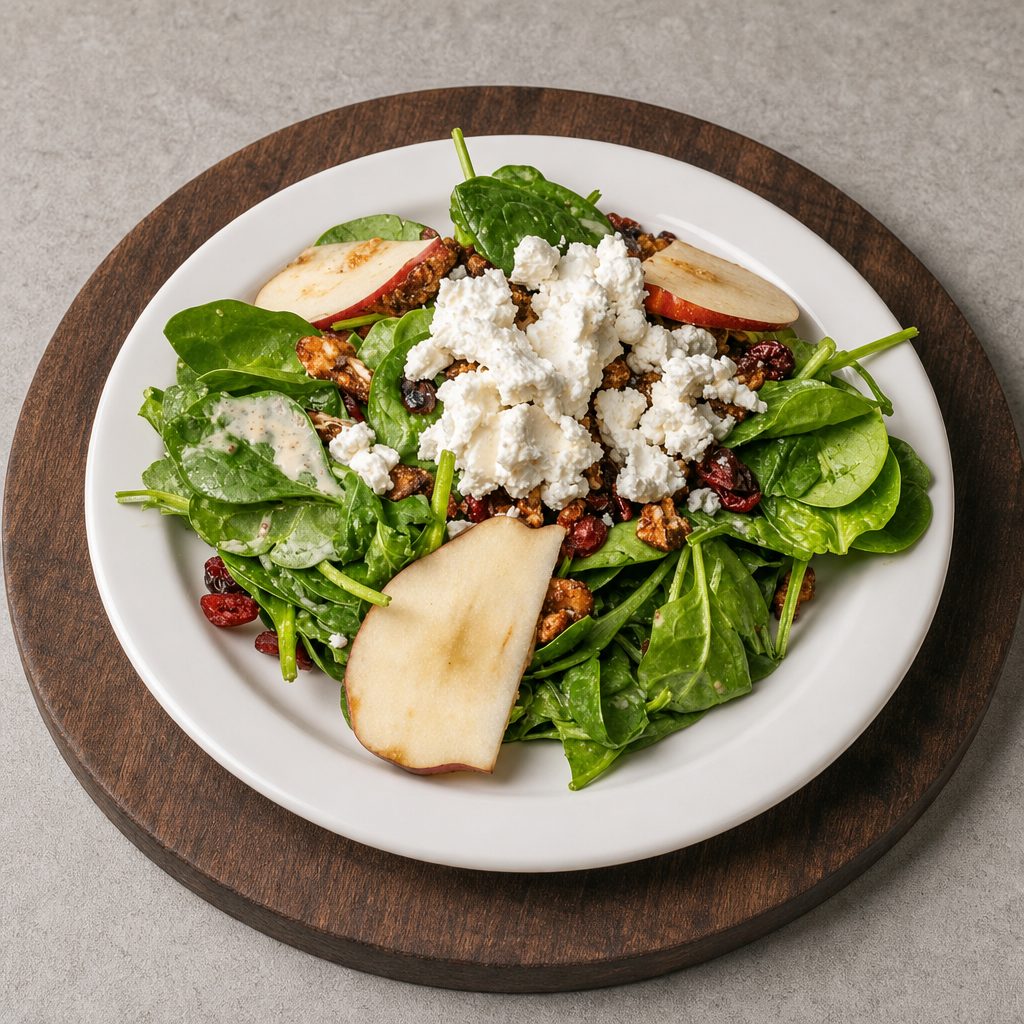 Baby Spinach Salad.