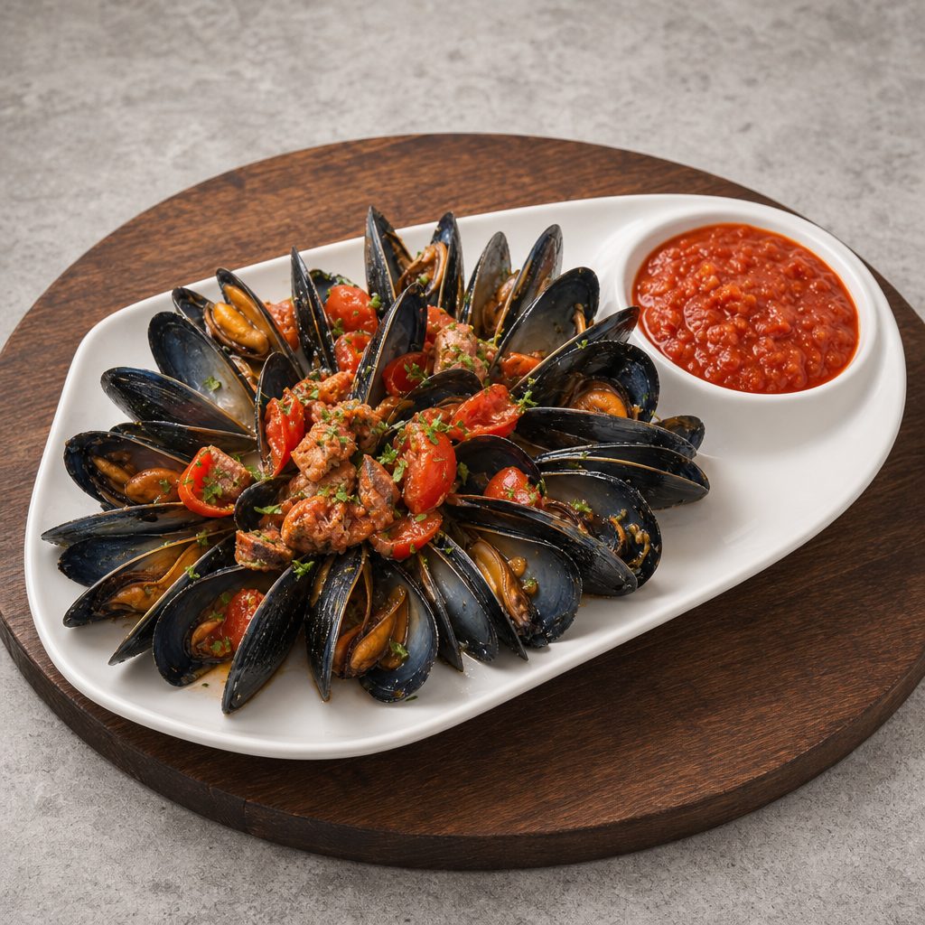 Mussels Al Forno.