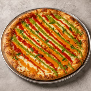 Tri-color Pizza (Individual)