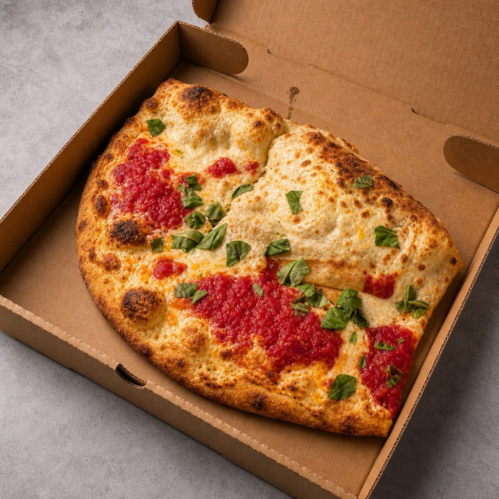 Mezza Luna Pizza.