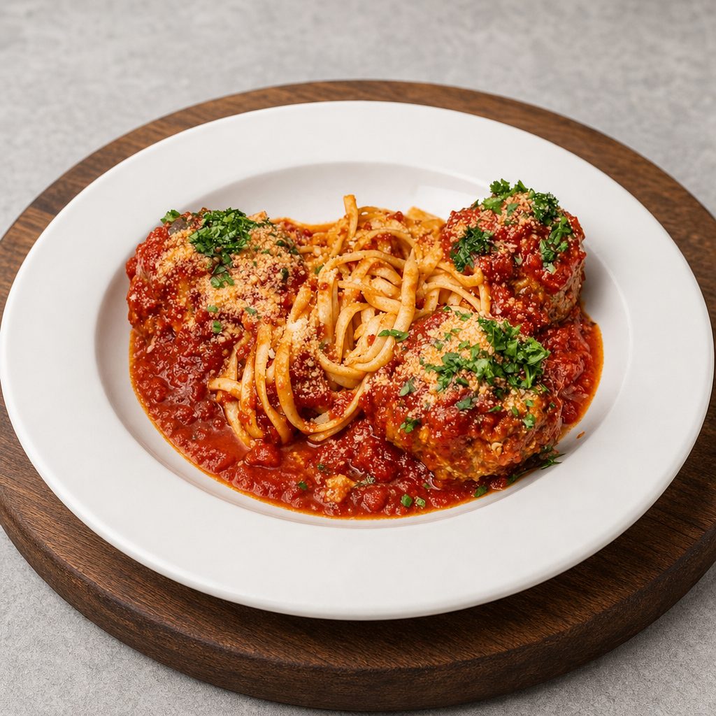 Meatballs Al Forno.