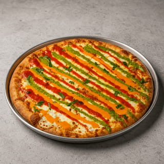 Tri-color Pizza (Large)