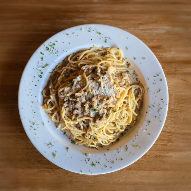 🍝 Pasta alla Carbonara.
