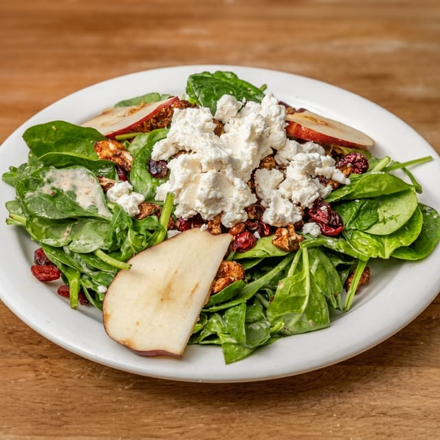 Baby Spinach Salad.