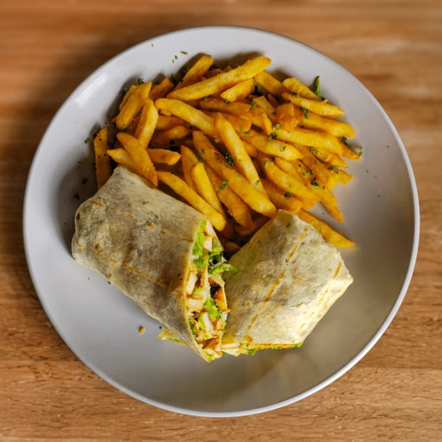 Chicken Caesar Wrap.