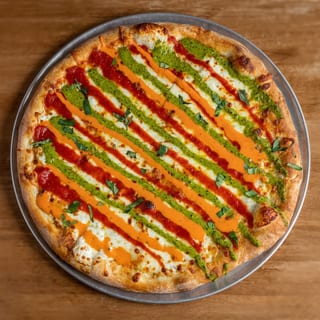 Tri-color Pizza (Individual)