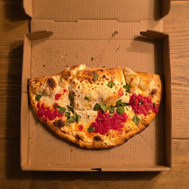 Mezza Luna Pizza.