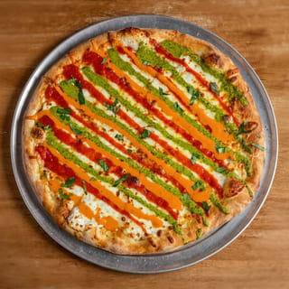 Tri-color Pizza (Large)