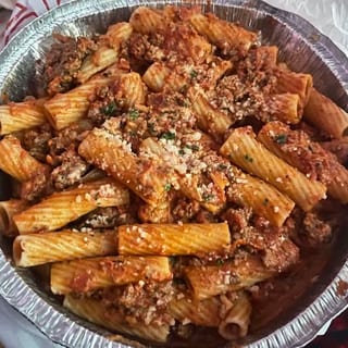 Rigatoni Bolognese
